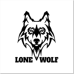 Lone Wolf Posters and Art